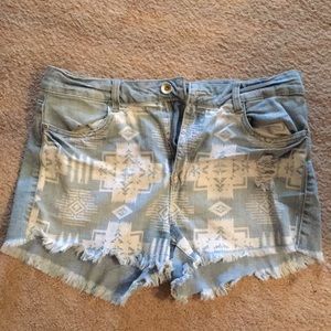 jean shorts